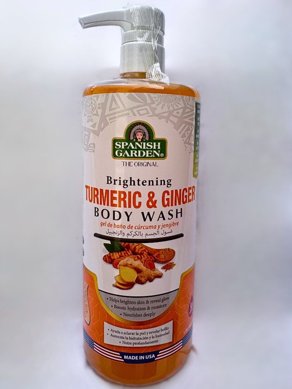 Original Skin Brightening Spanish Garden Turmeric & Ginger Body Wash - 32 fl oz